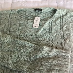 Mint green sweater